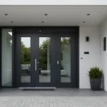 porte d'entrée aluminium