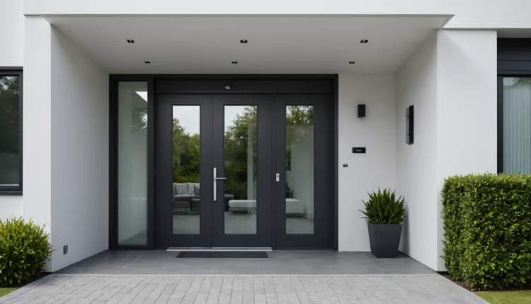 porte d'entrée aluminium