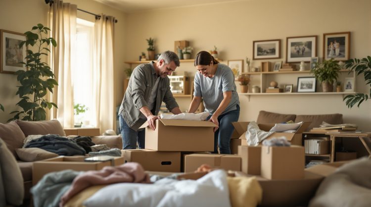comment vider une maison après un décès